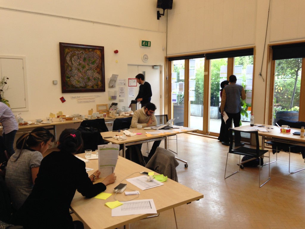 The Advisory Panel hard at work